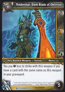 Voldrethar, Dark Blade of Oblivion TCG Card.jpg
