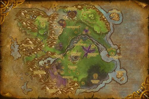 Twilight Highlands map