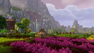 The header image of the 5 September "This Week in WoW" news post, showing Valley of the Four Winds