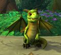 A green whelp from the Dragonflight expansion.