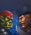 Orc from the Warcraft II: Tides of Darkness box art.