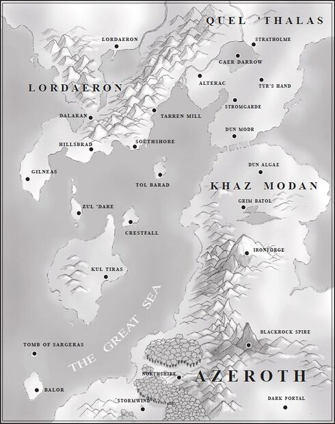 Warcraft II - Map of Eastern Kingdoms.jpg