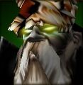 Kel'Thuzad portrait in Warcraft III.
