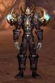 Male Night Elf wearing complete "Merciless Gladiator's Chain Armor"