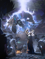 Zandalari trolls resurrect Lei Shen, the Thunder King.
