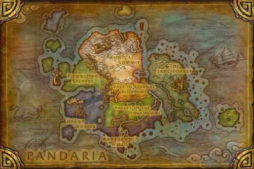 Pandaria map