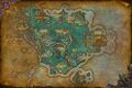 Map of Shadowmoon Valley, Alliance unlocked Garrison.