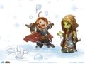 Thrall in Snow Fight.