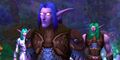 Tyrande with Illidan and Malfurion in the Dreamgrove.