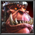 Chaos Peon and Fel Orc Peon unit icon in Reforged.