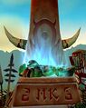 Shrine of the Fallen Warrior in World of Warcraft.