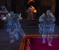 Projections of Lothar and Llane in the Return to Karazhan.