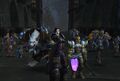 Tess leading the Alliance forces during the Reclamation of Gilneas.