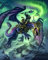 Warmaster Blackhorn leader of the elite twilight drake riders of Deathwing's personal escort.