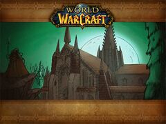 Old Scarlet Monastery (Graveyard / Library / Armory / Cathedral) loading screen