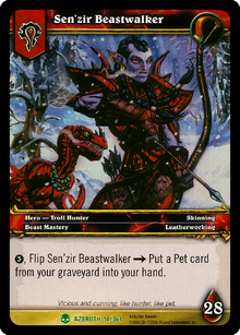 Sen'zir Beastwalker (Heroes of Azeroth) TCG Card.png