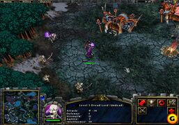 Warcraft III alpha model.