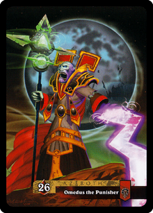 Omedus the Punisher (Heroes of Azeroth) TCG Card Back.png