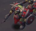 Horde melee minions and prison guards from the Alterac Pass battleground in Heroes of the Storm look like grunts but with a shield.