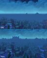 View distance in Draenor. Before and after.