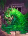 Corrosive Sludge and The Mothergloop from Hearthstone: Kobolds & Catacombs.