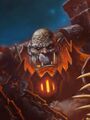 Blackhand as seen on the Warlords of Draenor wallpaper.