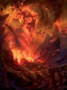 Thaurissan summons Ragnaros the Firelord into the world.