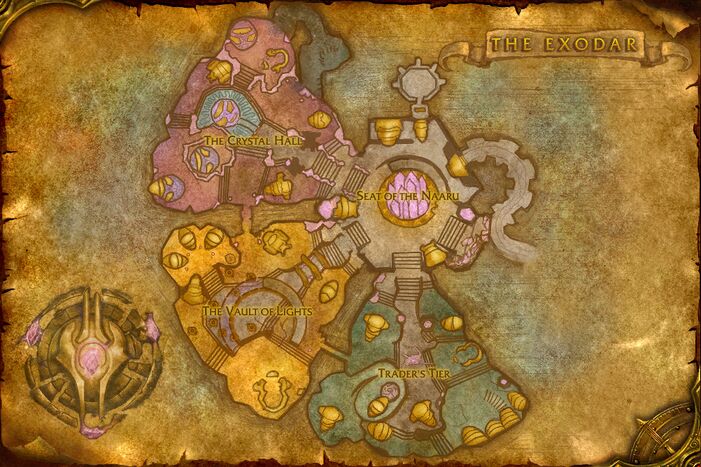 Exodar map