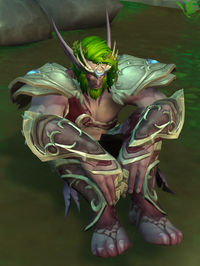 Image of Wounded Kaldorei Sentinel