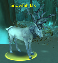 Image of Snowfall Elk