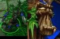 A treant portrait in Warcraft III.