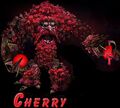 A red ancient protector (cherry ancient) from the WC3 map Cherryville (not in game).