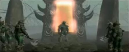 Dark Portal used by orcs