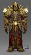Concept art of the Battleplate of the Highlord.