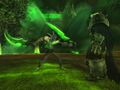 Illidan as seen in a quest retelling the events of Felwood in Cataclysm.
