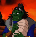 Draka in a later version of the Warcraft Adventures intro cinematic.