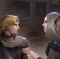 Vereesa and Anduin in Windrunner: Three Sisters.