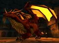 A red dragon from original World of Warcraft.