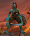 The first old female troll model. (early alpha)