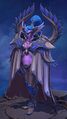 Maiev High Priestess skin from Heroes of the Storm.