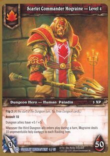 Scarlet Commander Mograine - Level 4 TCG Card.jpg